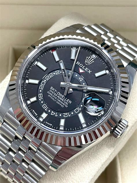 used sky dweller rolex for sale|rolex sky dweller black jubilee.